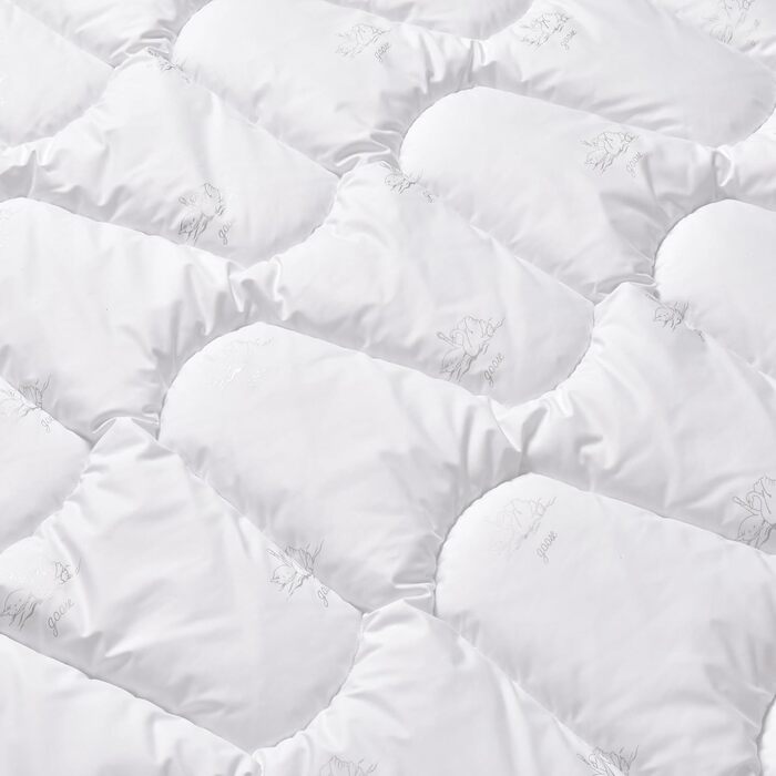 Пухова ковдра sei Design Winter 135x200 см мікрофібра - тепла зимова ковдра для алергіків, Öko-Tex