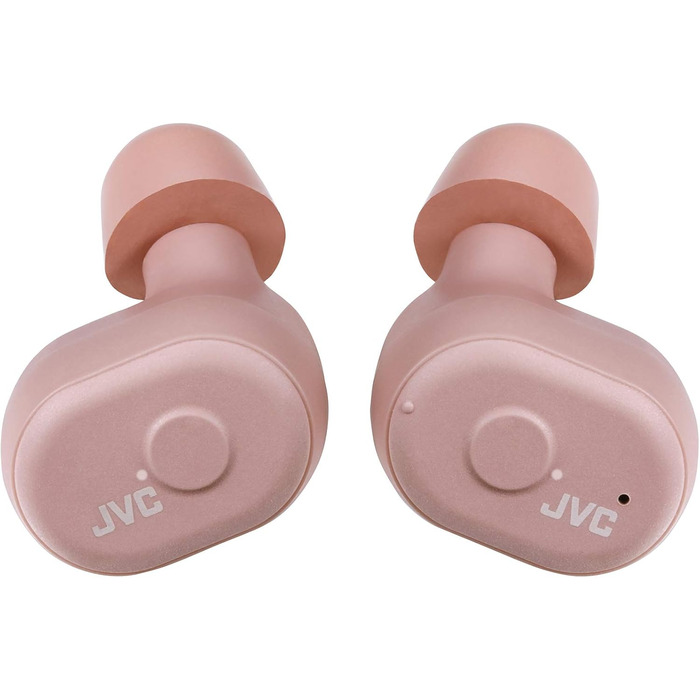 Бездротові навушники-вкладиші JVC HA-A10T-PU Bluetooth, Dusty Pink, IPX5, піна з ефектом пам'яті, 14 годин роботи