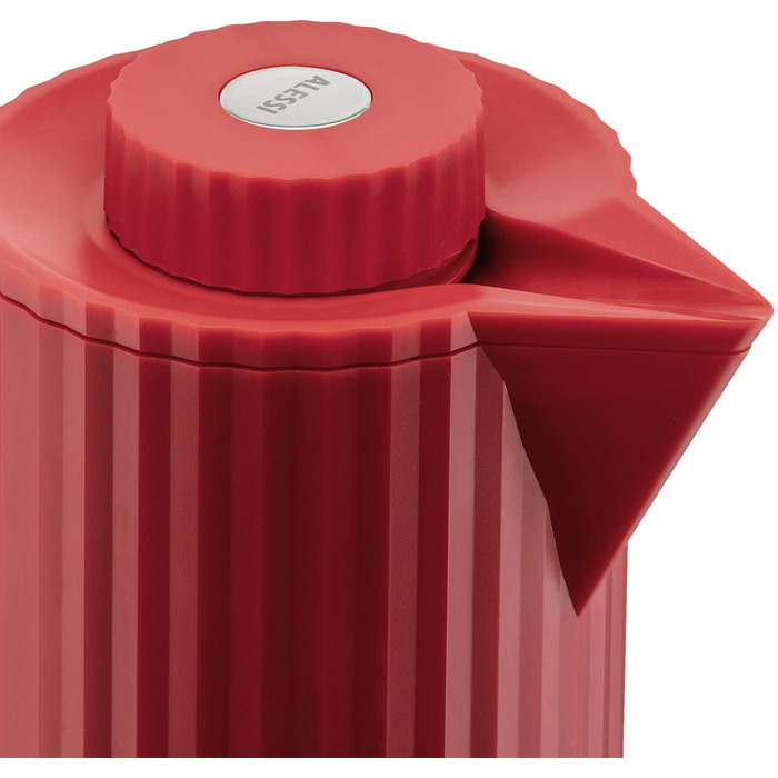 Термос Alessi Plissé MDL12 G - дизайн, 1 л, червоний, з термопластику
