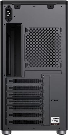 Ігровий корпус GameMax Spark Pro Cube ATX з двома загартованими скляними панелями, USB 3.0, Type-C, чорний