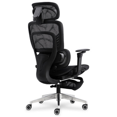 Крісло з масажним ефектом Mealux M10 Air Massage Black (арт. HF-M10 M/BB)