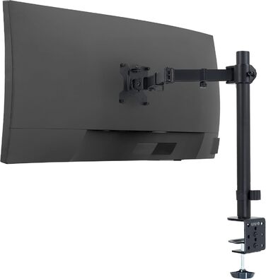 Кріплення для монітора VIVO Stand-V011, 39 дюймів, регульоване, настінне, з VESA, чорний