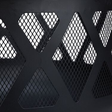 Вогнище Relaxdays з грилем та захистом від іскор