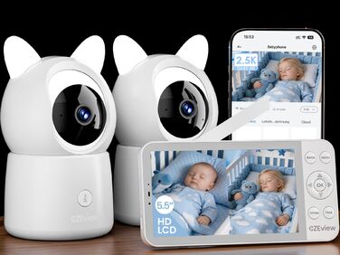 Відеоняня з камерою 2.5K та 5.5