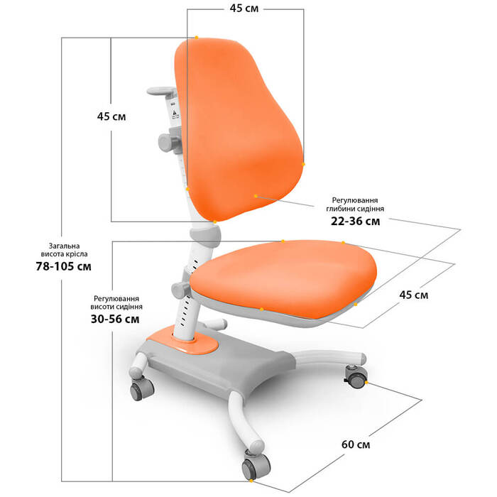 Стільчик Evo-kids EVO-301 PN (арт.EVO-301 PN)