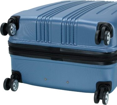 Чохол-валіза Rockland London з жорстким корпусом, білий, 28 дюймів (доступний також у блакитному кольорі)