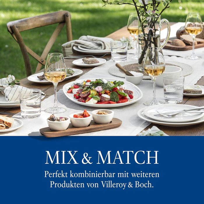 Набір келихів для шампанського Villeroy & Boch Manufacture Rock, 4 шт., 260 мл, чорний, кришталеве скло