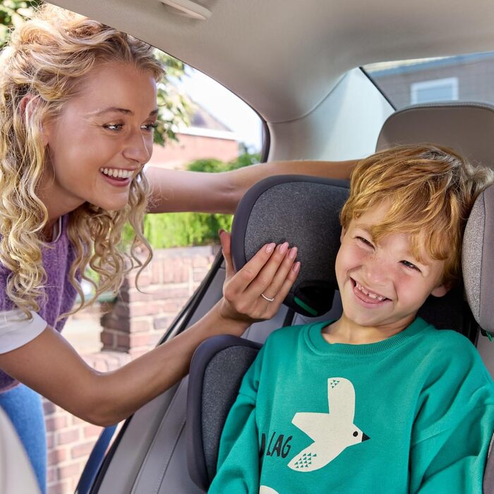 Автокрісло Bebeconfort Disney Hera i-Fix Miss Minnie для дітей 3,5-12 років (100-150 см), з регульованим підголівником