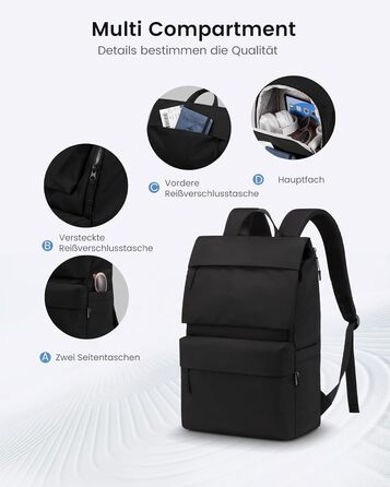 LOVEVOOK Рюкзак для ноутбука 17,3