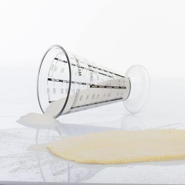 Набір для випічки Westmark Back-Set 4 шт. з мисками, вінчиком, мірним посудом та скребком/демідером, пластик, білий/червоний/прозорий