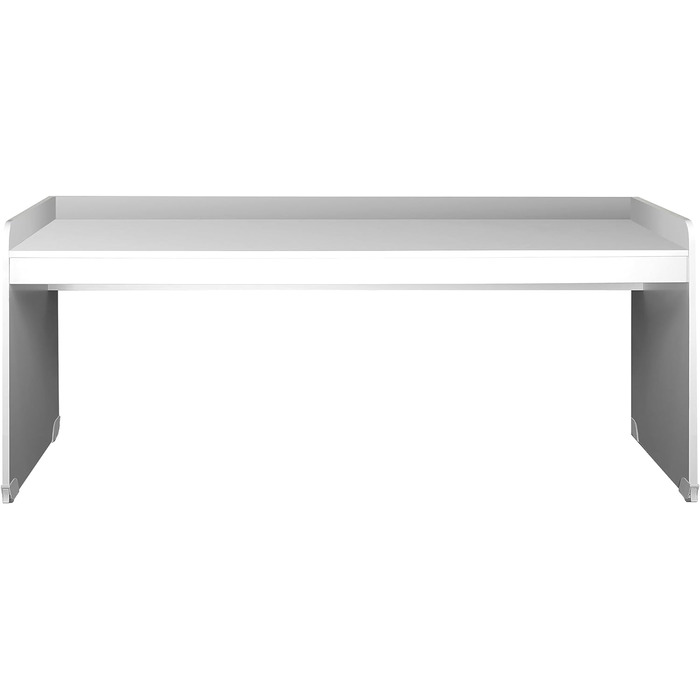 Білий - Ігровий стіл комп'ютерний стіл рулонний, письмовий стіл для молодіжної кімнати204 x 84.5 x72 см Білий ШxВxГ 204x83x72 см