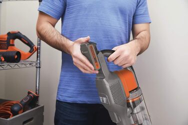 Акумуляторний пилосос BLACKDECKER 4in1 (18 В, 2,0 Агод, без мішка, електрична щітка, акумуляторний, включаючи аксесуари) BHFEV182C