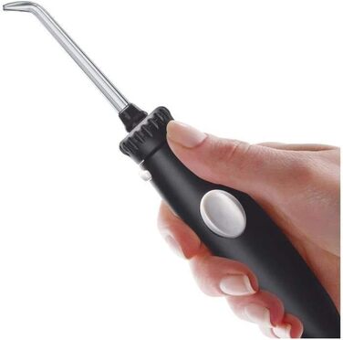 Waterpik Ultra: стаціонарна система для іригації порожнини рота, 6 насадок, 99,9% видалення нальоту, 10 режимів тиску, таймер, чорний