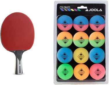 Ракетки для настільного тенісу JOOLA Carbon Pro затверджені ITTF професійні ракетки для настільного тенісу для змагань (Carbon X Pro, комплект з набором для настільного тенісу)