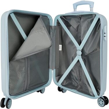 Дитяча валіза для ручної поклажі Disney Stitch Moods, жорсткий ABS-пластик, кодовий замок, 4 подвійних колеса, серія Make A Face