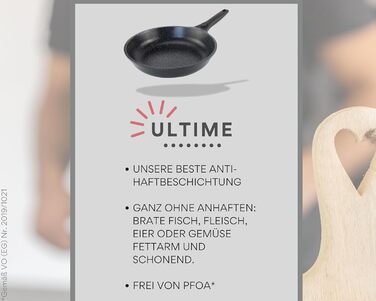 DIVORY Сковорода-гриль 28x28 см з виливом та знімним ручками - для стейків, індукційна, з антипригарним покриттям, з щипцями та захистом для сковороди (Чорний, 28 см)