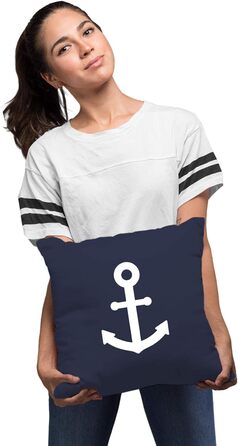Якірна подушка з морським мотивом - подарунок для морського флоту з північним сяйвом