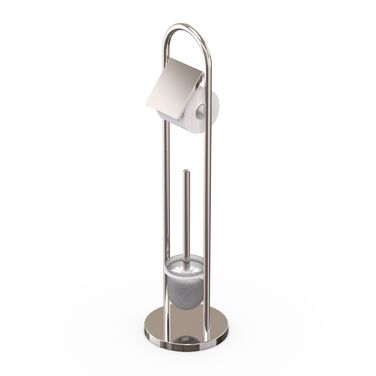 Набір для туалету Relaxdays з нержавіючої сталі