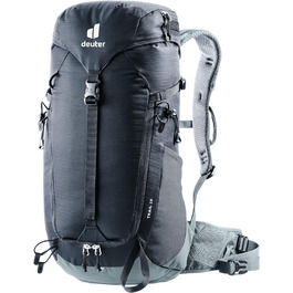 Рюкзак для походів deuter Men's Trail 18 (модель 2024) Via Ferrata (1 упаковка) 18 л Чорно-сланцевий