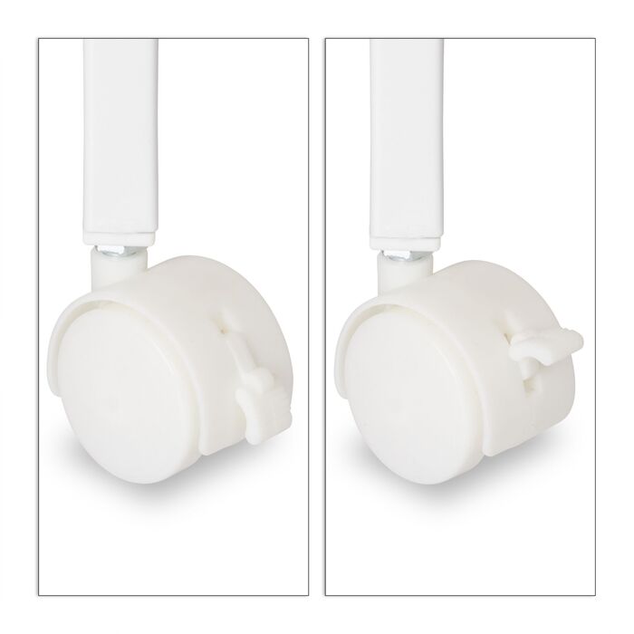 Підставка для квітів Relaxdays на колесах з 2 полицями