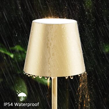 LED настільна лампа K-Bright 2 шт. з регулюванням яскравості, акумуляторна, бездротова, 3000K/4000K/6000K, USB-C, IP54, білий колір