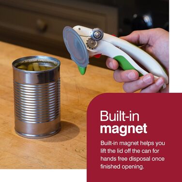 Відкривачка для консервів Zyliss Lock N Lift зелена (нова)