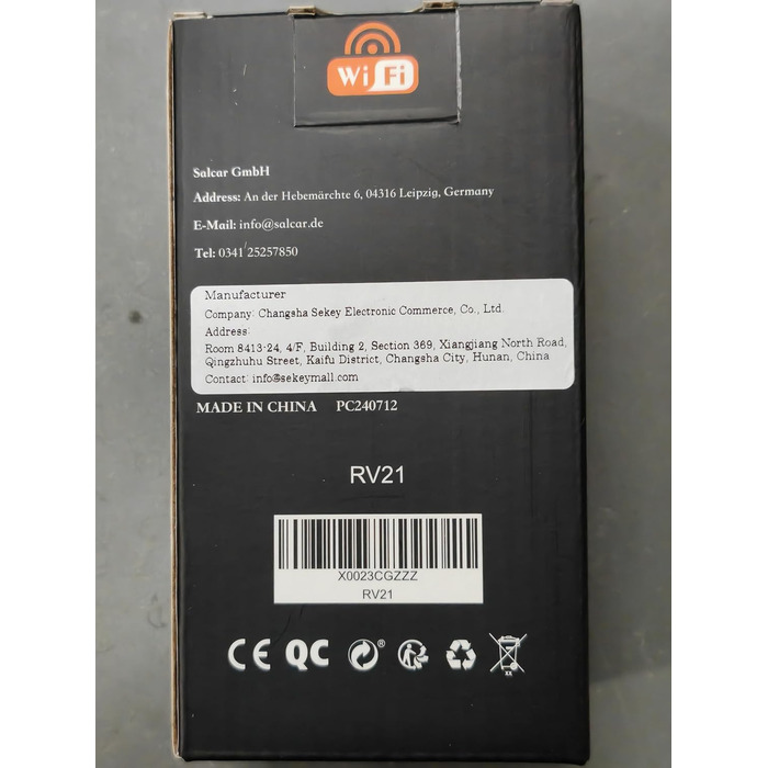 Розумний термостат для радіатора Salcar WiFi, сумісний з Alexa та Google Home, програмований, Tuya Smart, без шлюзу