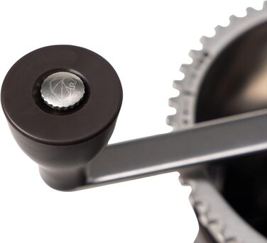 Кавомолка Peugeot Kronos - ручна, з регульованим сталевим жорном, 19 см, шоколадно-коричнева