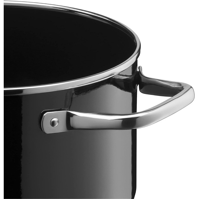 Набір каструль Silit Elegance Line Induktion, 4 шт., Silargan, чорний, без нікелю