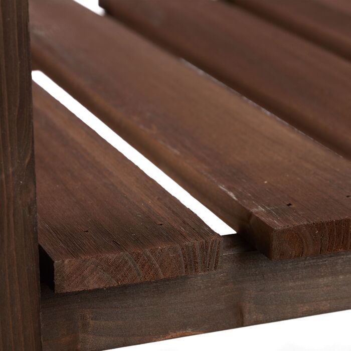 Грядок Relaxdays з дерева, темно-коричневий