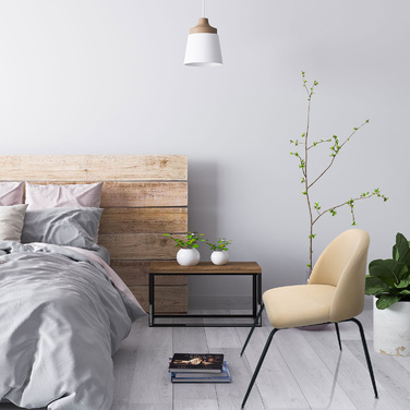 Крісло для відпочинку / Крісло для вітальні VELVO, оксамит, бежевий, hjh OFFICE