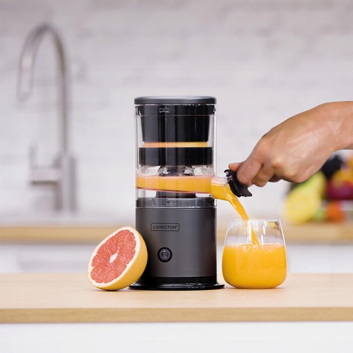 Livington JuiceBoost: портативний соковичавник - 160 мл, бездротовий, Slow Juicer для фруктів та овочів
