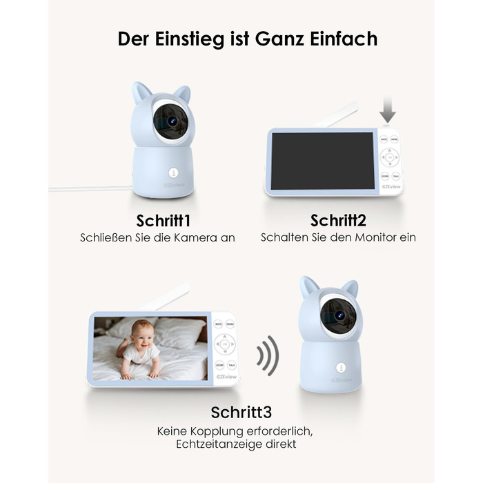 Відеоняня з камерою 2.5K та 5.5