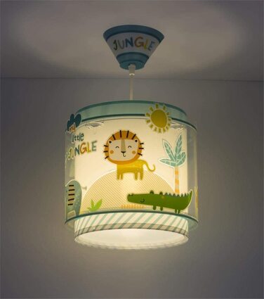 Дитячий стельовий світильник із зображенням тваринок