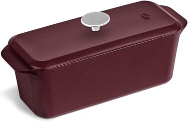 Форма для випічки Springlane з чавуну з кришкою 3L, емальована, для хліба, паштетів та запіканок, 33,5 x 13 см, м'ятний колір