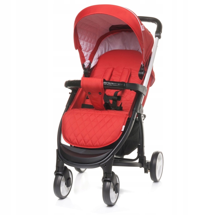 Дитячий прогулянковий візок 4Baby Atomic XVII, червоний