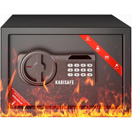 Касовий сейф KABISAFE для дому та офісу з цифровим замком, світлом та 20L об'ємом