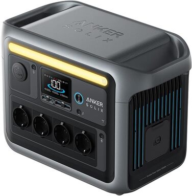 Anker SOLIX C1000X Powerhouse: Пауерстанція, 1056Wh, сіра - А1761311