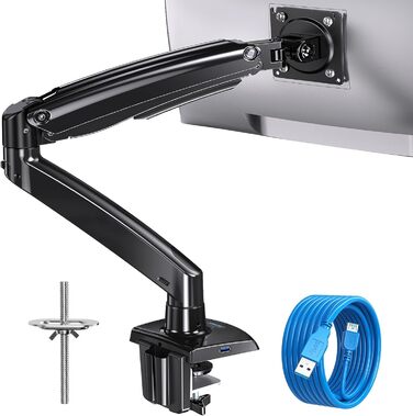 Кріплення для монітора HUANUO, 13-40 дюймів, регульований, USB, VESA 75/100 мм