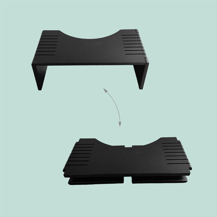 Складаний табурет для туалету Relaxdays з бамбука