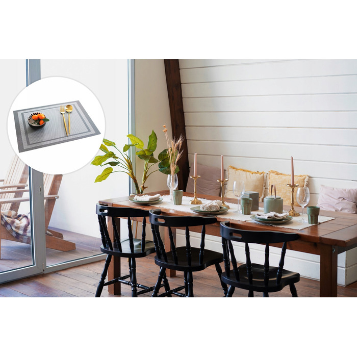 Комплект садових меблів Gotel, метал, чорний, 3 предмети