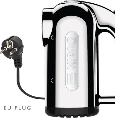 Міксер ручний DUALIT 89320, Chrom, нержавіюча сталь, сріблястий, EU Plug