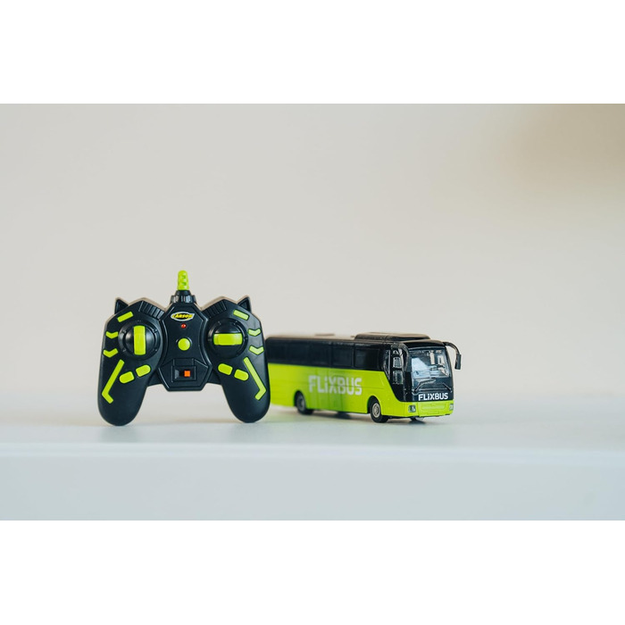Автобус на радіокеруванні Carson FlixBus 2.4GHz 1:64, іграшка для дітей від 8 років, барвистий
