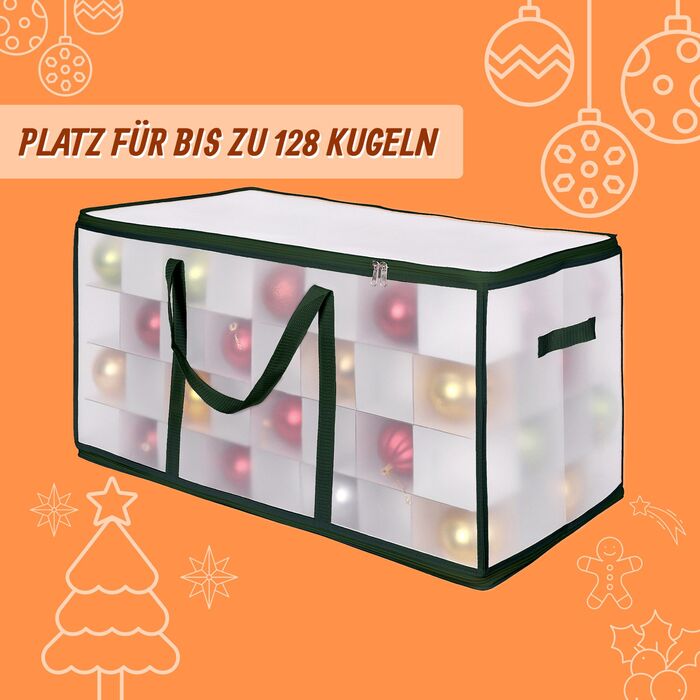 Коробка для зберігання новорічних кулі