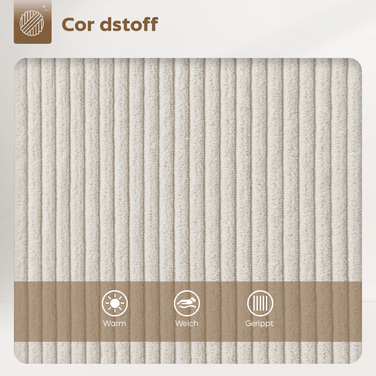 Набір з 2 барних стільців з велюровою оббивкою та сталевими ніжками, м'які стільці для кухонного острова, їдальні, кремовий колір