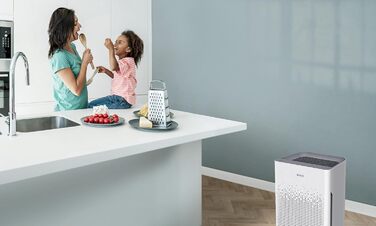 Повітряочисник WINIX Zero S з HEPA-фільтром H13, CADR 410 м³/год, технологією PlasmaWave, видаляє 99,999% алергенів, пилку та запахів для великих приміщень та офісів