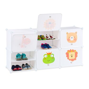 Стелаж для взуття для дітей Relaxdays - легко збирається