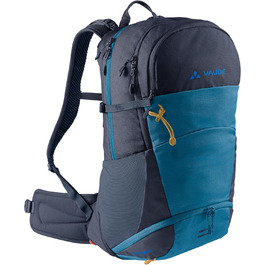 Туристичний рюкзак Vaude Wizard 304, водовідштовхувальний рюкзак для жінок та чоловіків, зручний трекінговий рюкзак з продуманою системою перенесення та практичним розташуванням відділень 30 літрів Kingfisher