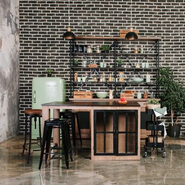 Барний стілець Relaxdays Industrial