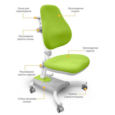 Крісло Evo-kids Omega (арт.Y-220 KZ)